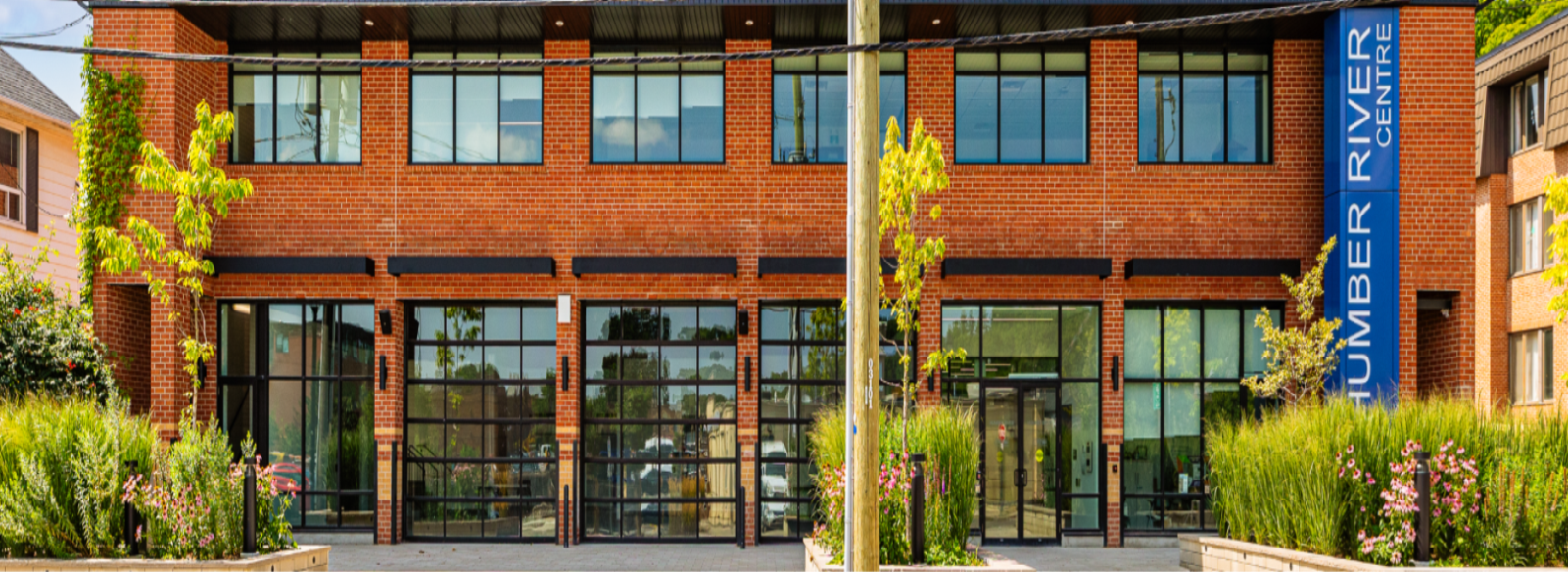 Exterior of the Humber River Centre